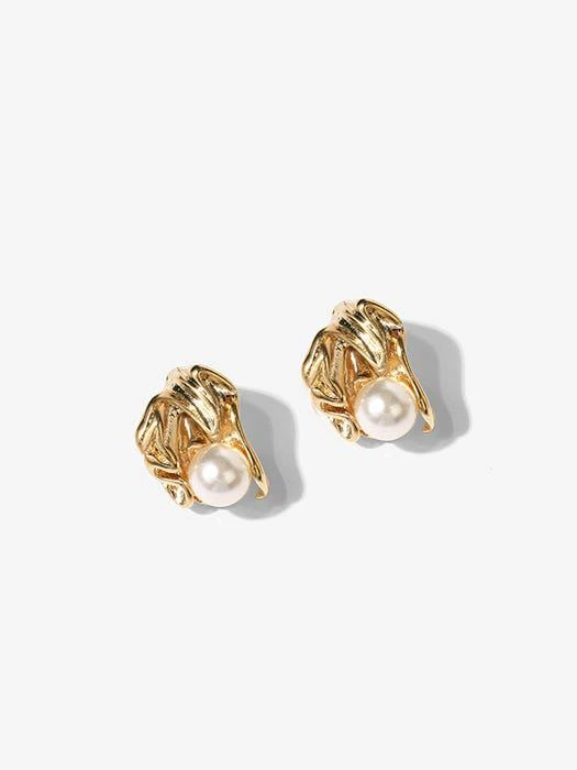 商品LAZYDAWN|Pearl In The Shell Earring E014,价格¥478,第2张图片详细描述
