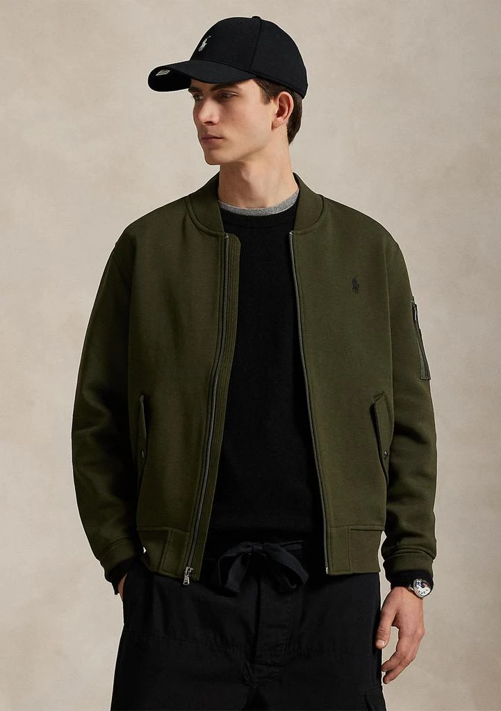 商品Ralph Lauren|Double-Knit Bomber Jacket,价格¥1092,第1张图片