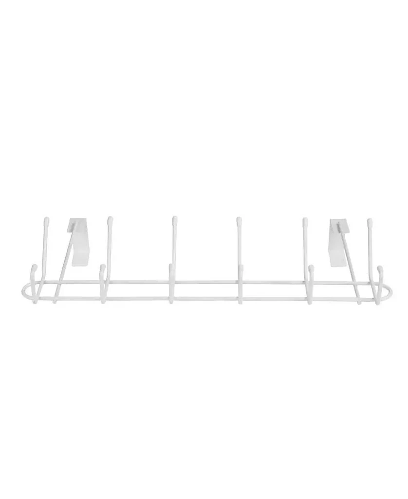 Over The Door 6-Double Hook Rack 商品