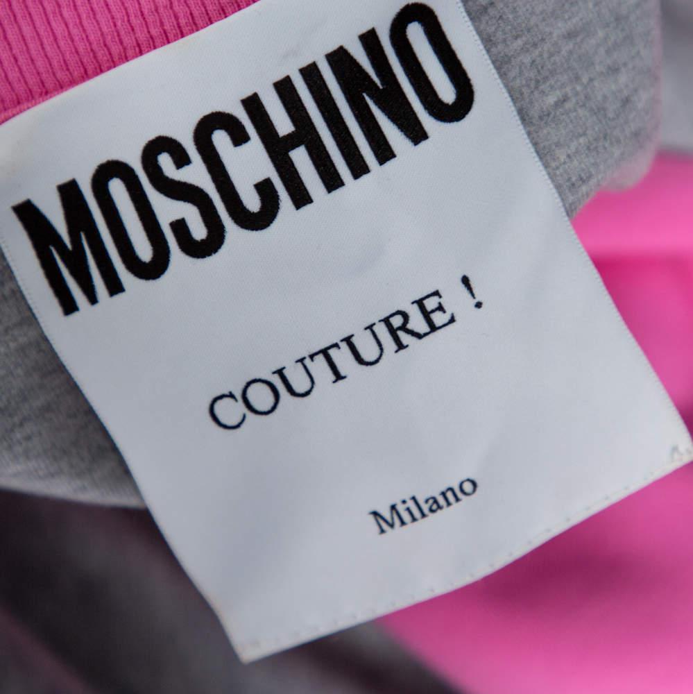 商品[二手商品] Moschino|Moschino Couture Grey & Pink Cotton My Little Pony Printed Mini T-Shirt Dress L,价格¥813,第7张图片详细描述