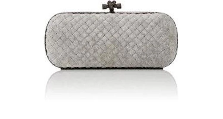 商品Bottega Veneta|Intrecciato Stretch Knot Clutch,价格¥9512,第1张图片