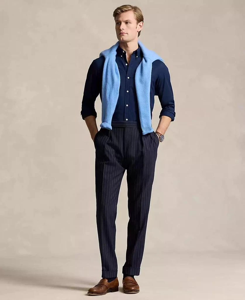 商品Ralph Lauren|Men's Slim-Fit Stretch Poplin Shirt,价格¥949,第4张图片详细描述