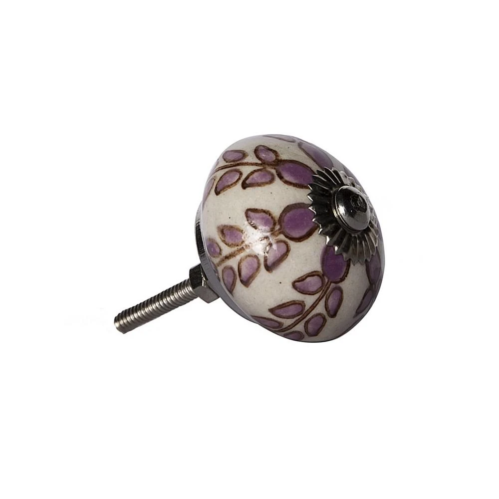 商品KNOB-IT|Handpainted Ceramic Knob Set of 12,价格¥469,第3张图片详细描述