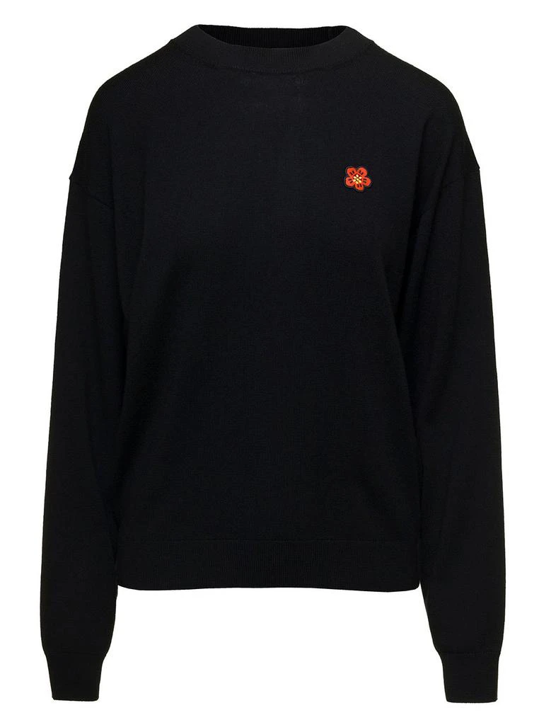 商品Kenzo|Kenzo Boke Flower Crest Crewneck Jumper,价格¥1691,第1张图片