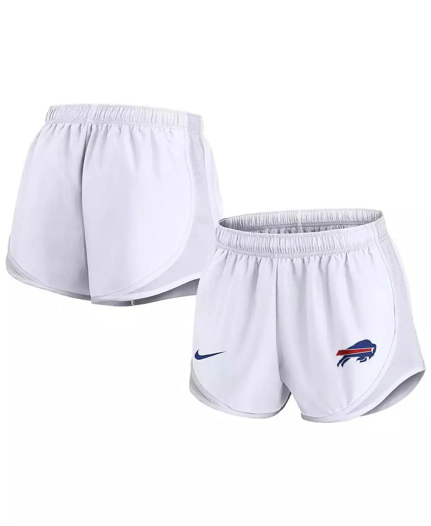 商品NIKE|Women's White Buffalo Bills Tempo Shorts,价格¥342,第1张图片