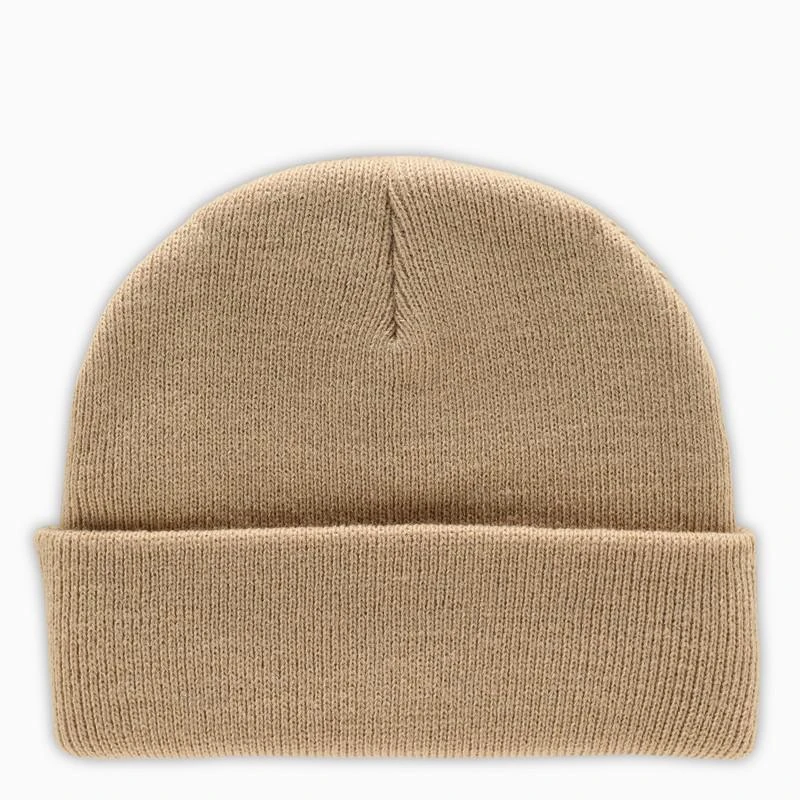 商品Carhartt WIP|Beige logo-patch beanie,价格¥200,第2张图片详细描述