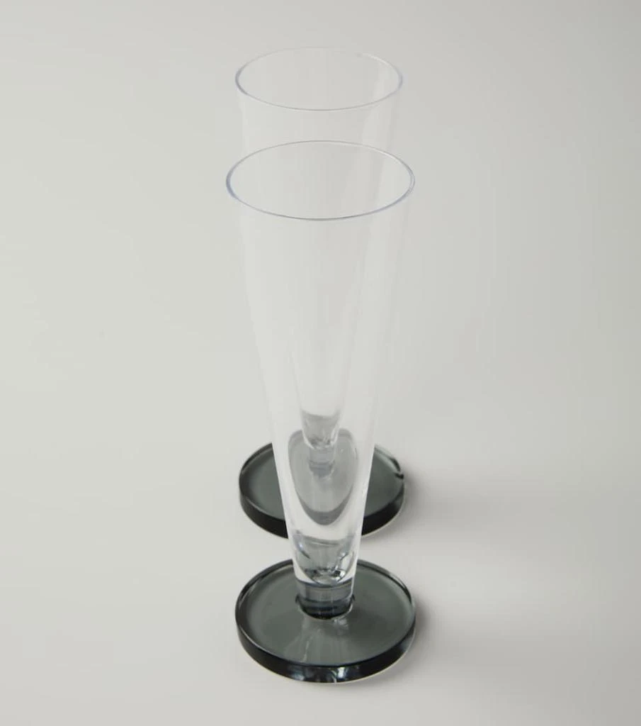 商品Tom Dixon|Puck set of 2 champagne flute glasses,价格¥813,第4张图片详细描述