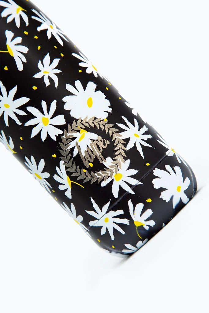 商品HYPE ACCESSORIES|HYPE BLACK DAISIES METAL REUSABLE BOTTLE - 500ML,价格¥139,第3张图片详细描述