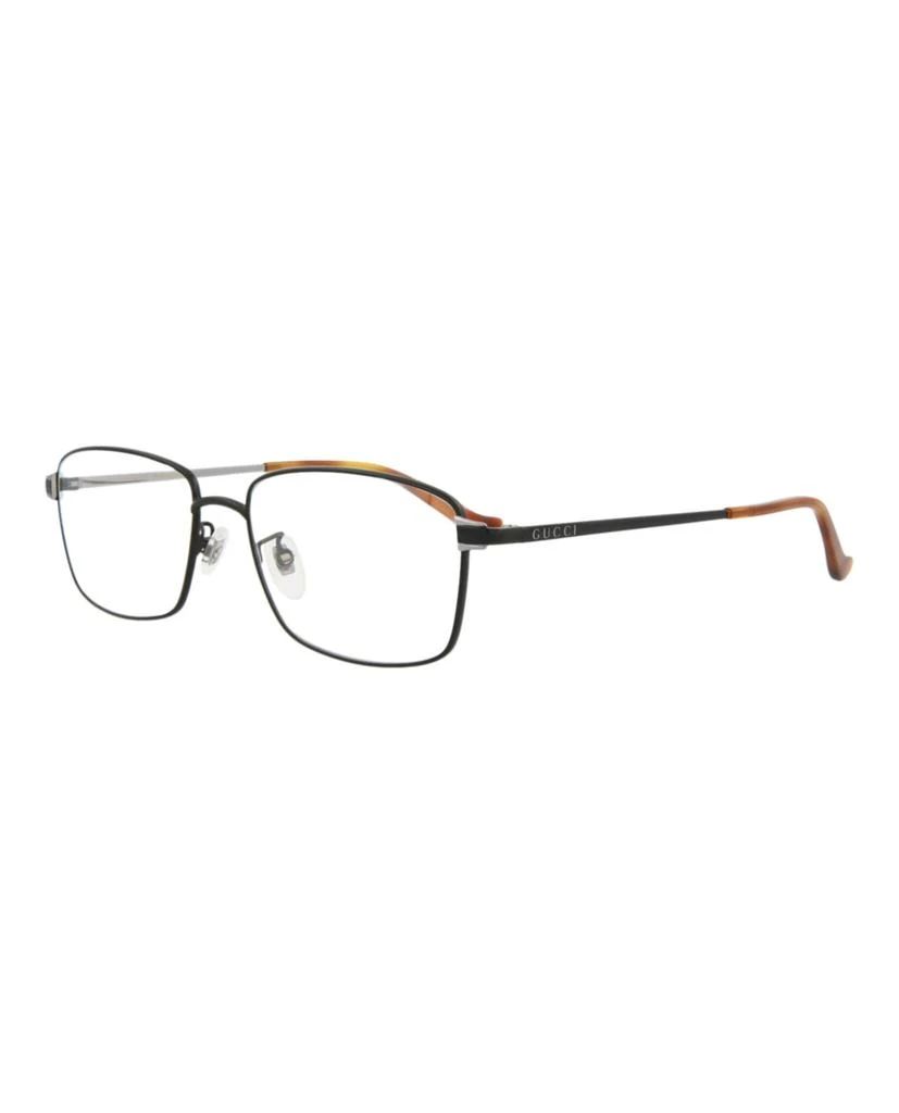 商品Gucci|Square-Frame Metal Optical Frames,价格¥932,第2张图片详细描述