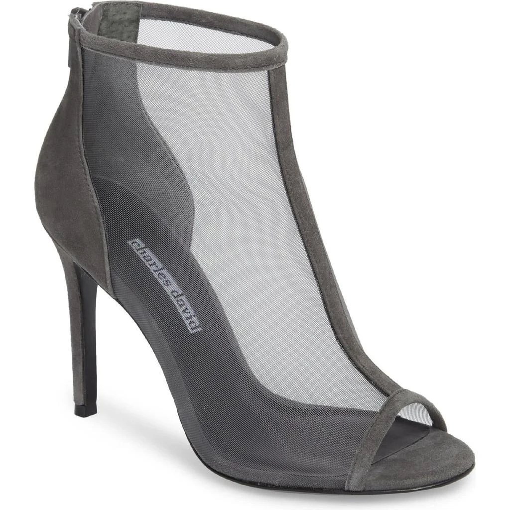 商品Charles David|Charles David Womens Court Suede Ankle Booties,价格¥144,第1张图片