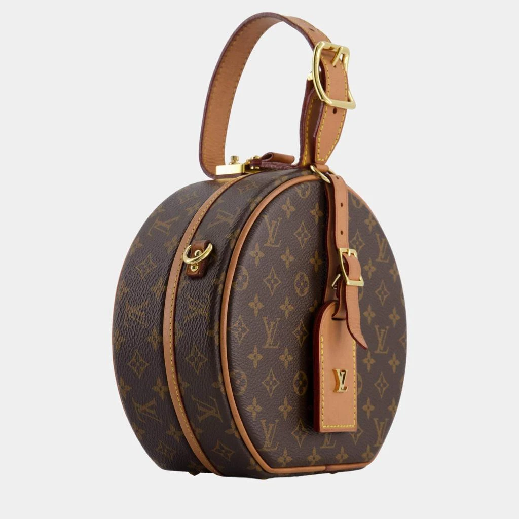 商品[二手商品] Louis Vuitton|Louis Vuitton Monogram Canvas Petite Boite Chapeau Cross-Body Bag with Gold Hardware,价格¥32497,第2张图片详细描述