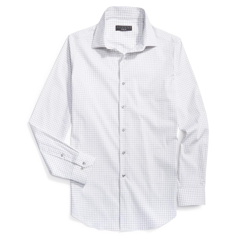 商品Alfani|Men's Slim Fit 2-Way Stretch Performance Dress Shirt, Created for Macy's,价格¥179,第6张图片详细描述