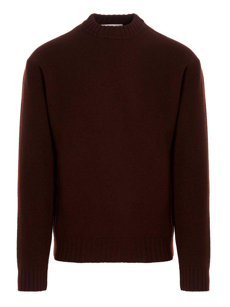 Jil Sander Long Sleeved Crewneck Sweater商品第1张图片规格展示
