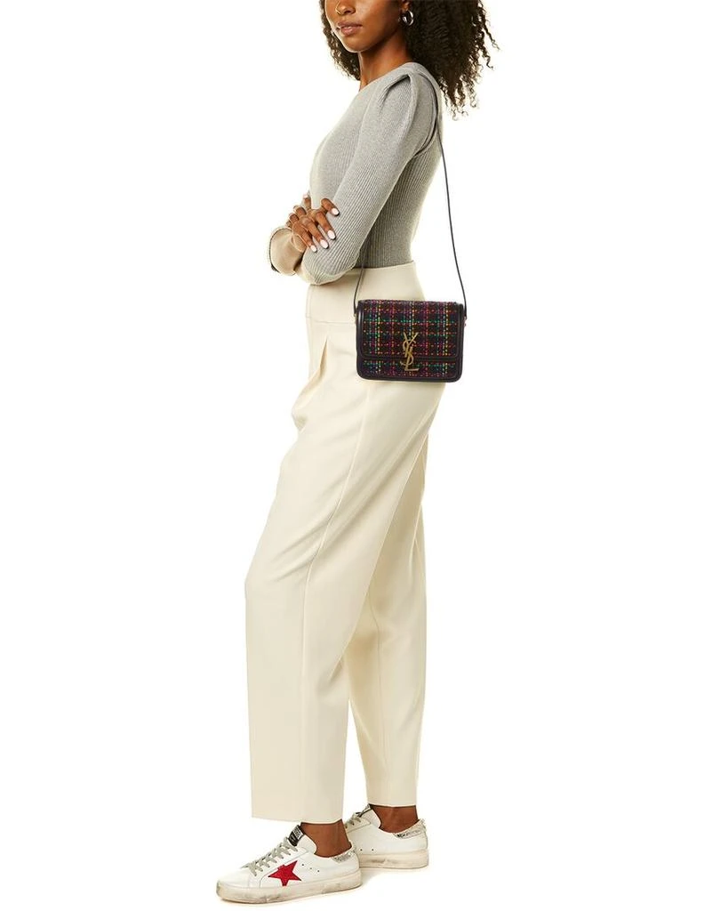 商品Yves Saint Laurent|Saint Laurent Solferino Box Small Tweed Satchel,价格¥17547,第4张图片详细描述