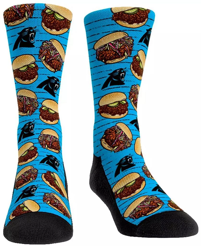 商品Rock 'Em|Youth Boys and Girls Carolina Panthers Localized Food Multi Crew Socks,价格¥135,第1张图片