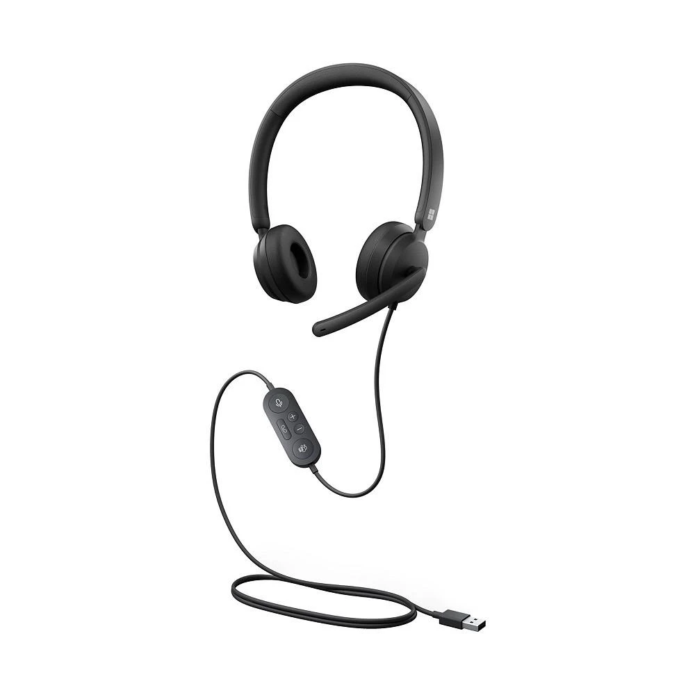 商品Microsoft|6IG-00001 Modern Forbiz EN-XC-XD-XX Hardware USB Headset, Black,价格¥396,第2张图片详细描述