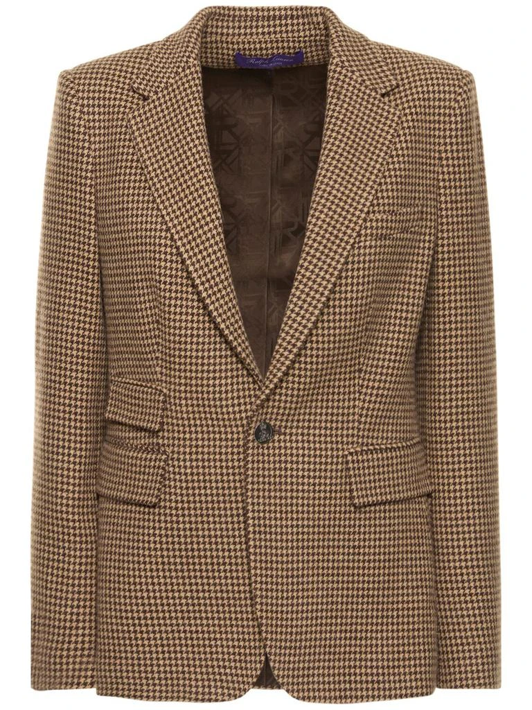 商品Ralph Lauren|Tweed Houndstooth Jacket,价格¥6735,第1张图片