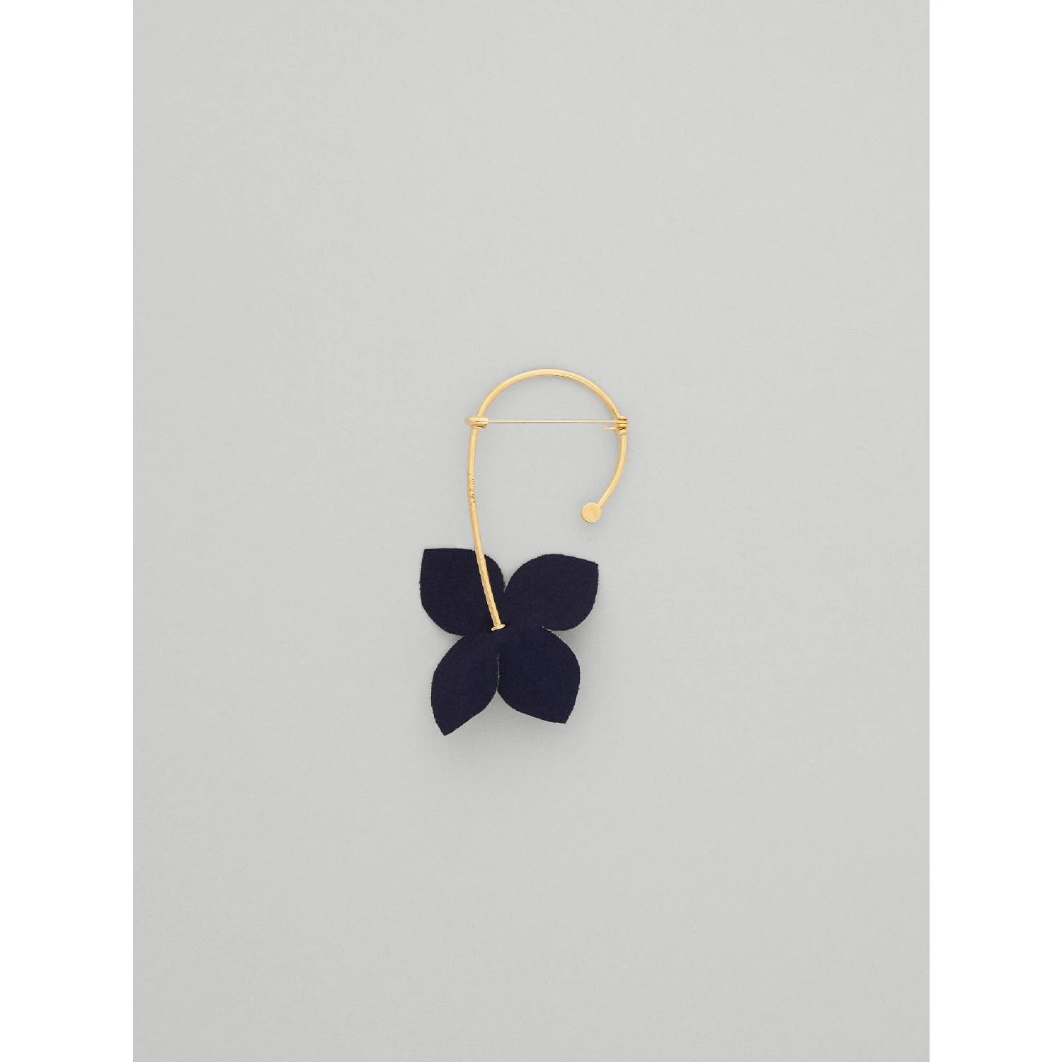包邮包税【预售7天发货】 MARNI 23秋冬 女士 胸针 BROCHE FLORA EN MÉTAL DORÉ SPMV0117A0T200000B99 商品