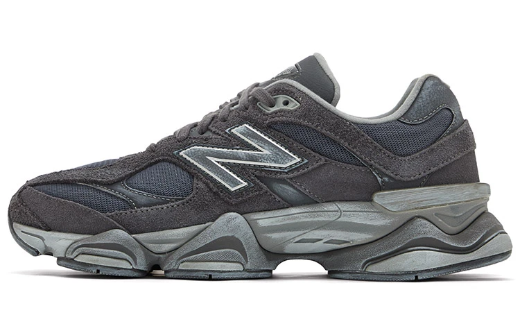 商品[国内直发] New Balance|NB 9060 舒适 复古 低帮 休闲跑步鞋 男女同款 深灰色,价格¥814,第1张图片