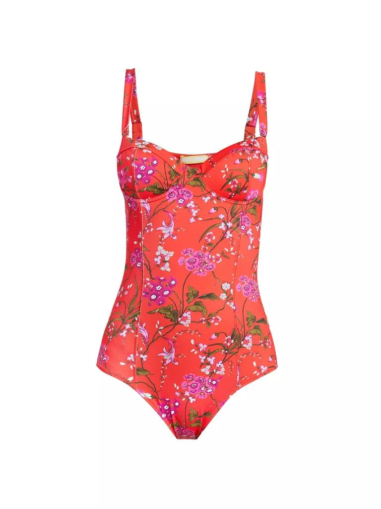 商品Erdem|Floral One-Piece Swimsuit,价格¥1619,第1张图片