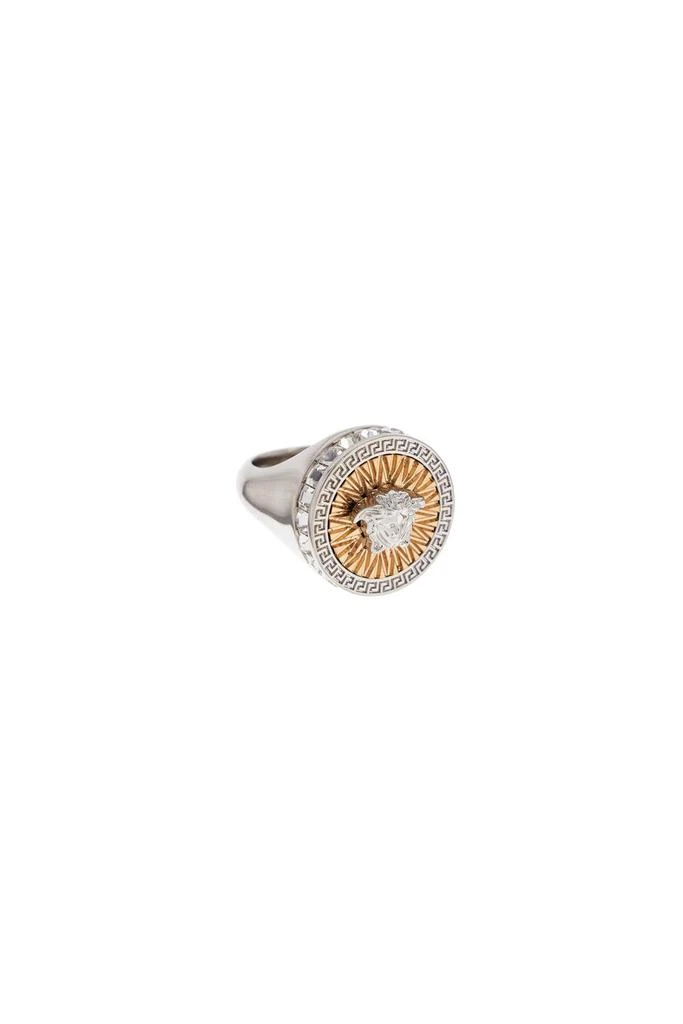 商品Versace|icon ring with crystals,价格¥1655,第3张图片详细描述