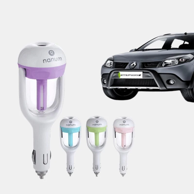 商品Vigor|Mini Car Charger Port Air Humidifier Travel Portable Ultrasonic Aroma Mist Humidifiers Air Purifying Car Humidifier(Bulk 3 Sets) 3 PACK,价格¥321,第1张图片