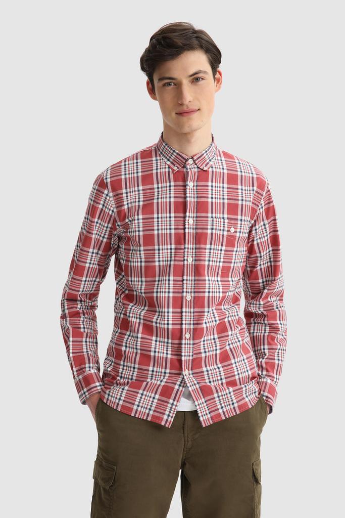 商品Woolrich|Oxford Pure Cotton Shirt,价格¥672,第1张图片