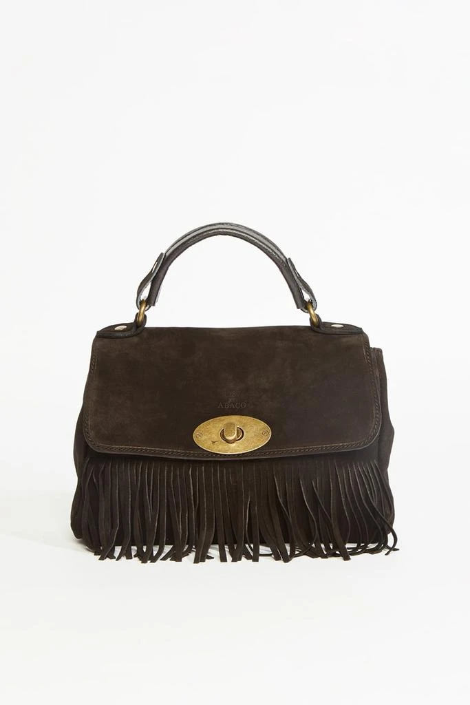 商品预计3周后发货 Abaco|Sac À Bandoulière Louis Frange - Noir,价格¥687,第1张图片