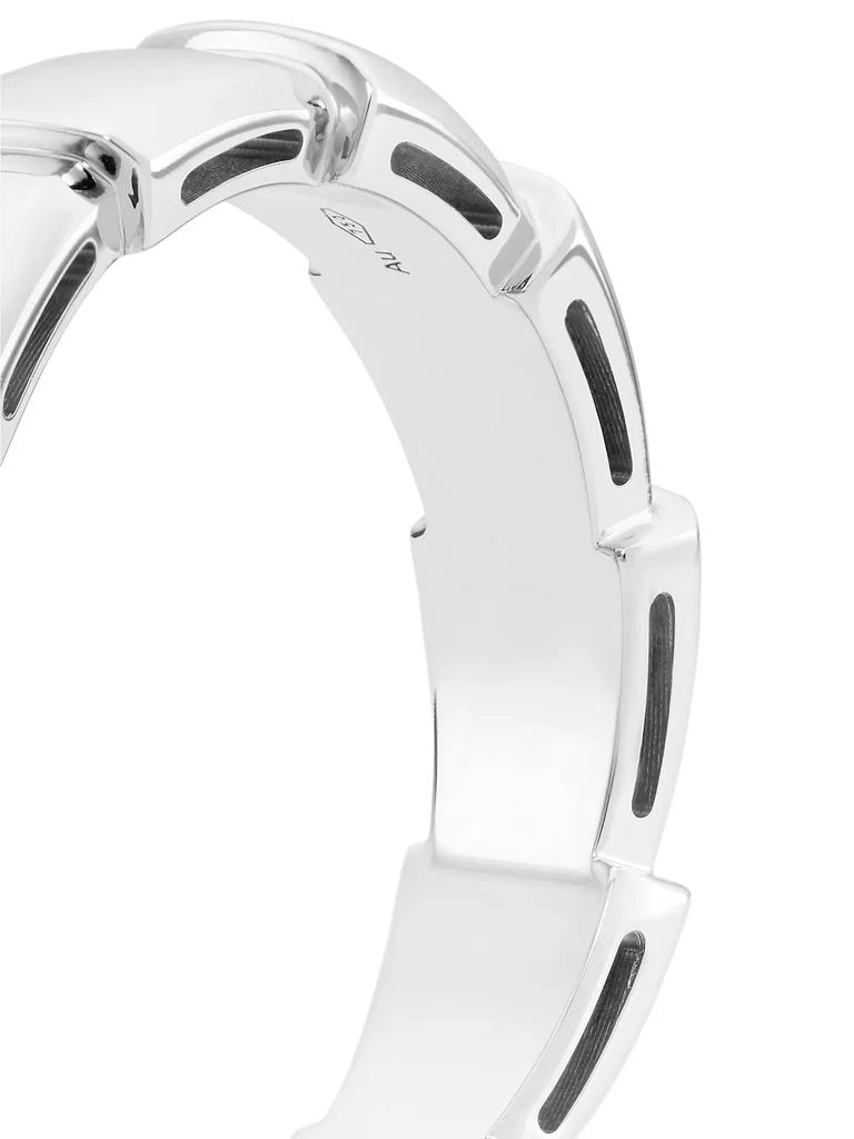 商品BVLGARI|Serpenti Viper 18K White Gold Band Ring,价格¥16608,第3张图片详细描述