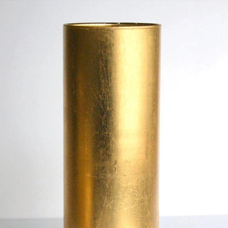 商品Red Pomegranate Collection|Doré Set/12 9" Gilded Glass Cylinder Vases,价格¥2243,第1张图片