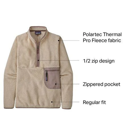 商品Patagonia|Re-Tool 1/2-Zip Pullover - Women's,价格¥488,第2张图片详细描述