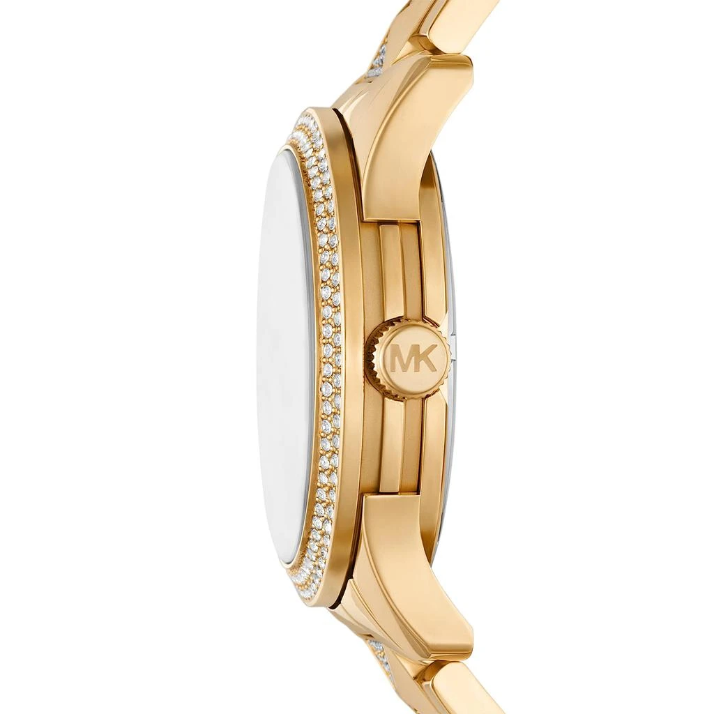 商品Michael Kors|MK7390 - Runway Three-Hand Gold-Tone Stainless Steel Watch,价格¥2197,第2张图片详细描述