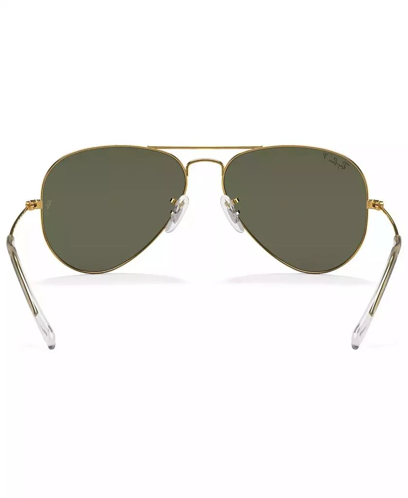 商品Ray-Ban|Unisex Polarized Sunglasses, RB3025 AVIATOR CLASSIC,价格¥1810,第5张图片详细描述