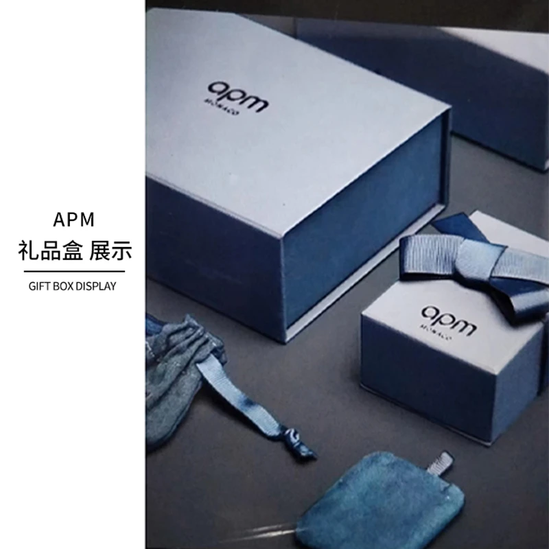 APM Monaco水滴吊坠圈形密镶耳环银色 AE14632OX 新年节日礼物 送礼好物 礼盒装 商品