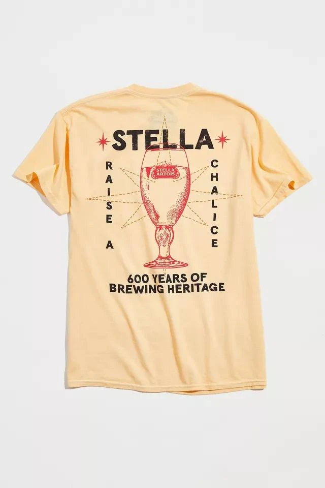 商品Urban Outfitters|Stella Artois 600 Years Pigment Dye Tee,价格¥152,第1张图片