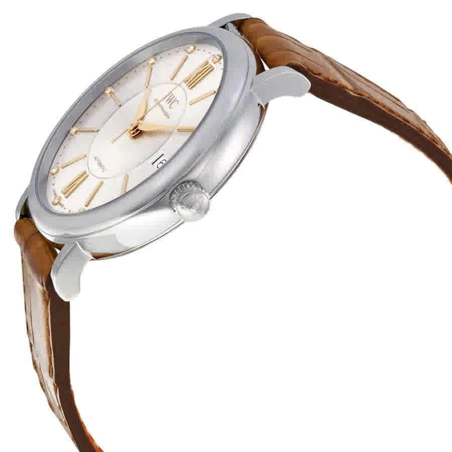 商品IWC Schaffhausen|Portofino Automatic Silver Diamond Dial Unisex Watch IW458101,价格¥30721,第2张图片详细描述