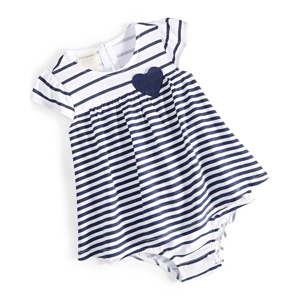 商品First Impressions|Baby Girls Striped Cotton Sunsuit, Created for Macy's,价格¥111,第1张图片