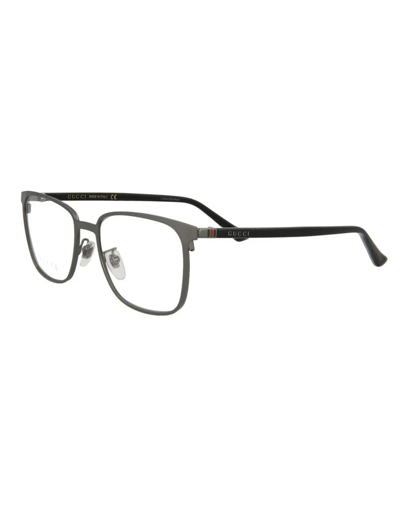 商品Gucci|Rectangle Metal Optical Frames,价格¥1242,第2张图片详细描述