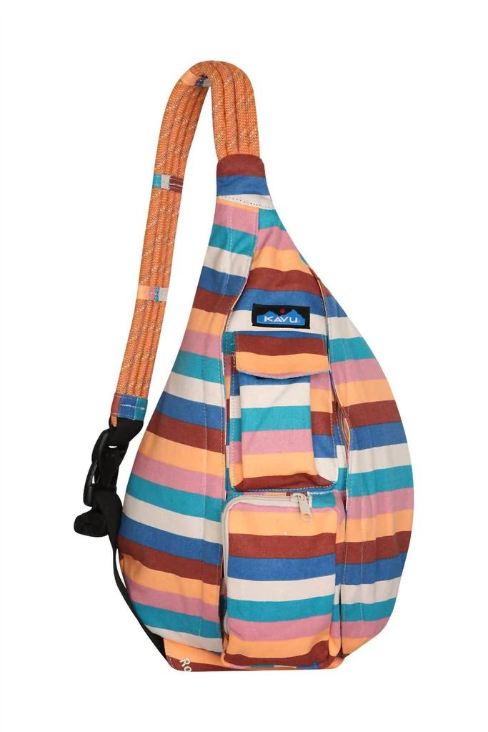 商品KAVU|Rope Bag In Sweet Stripe,价格¥358,第1张图片