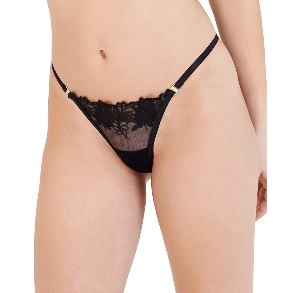 商品BLUEBELLA|Women's Madeleine Sheer Lace Lingerie Thong Underwear,价格¥105,第3张图片详细描述