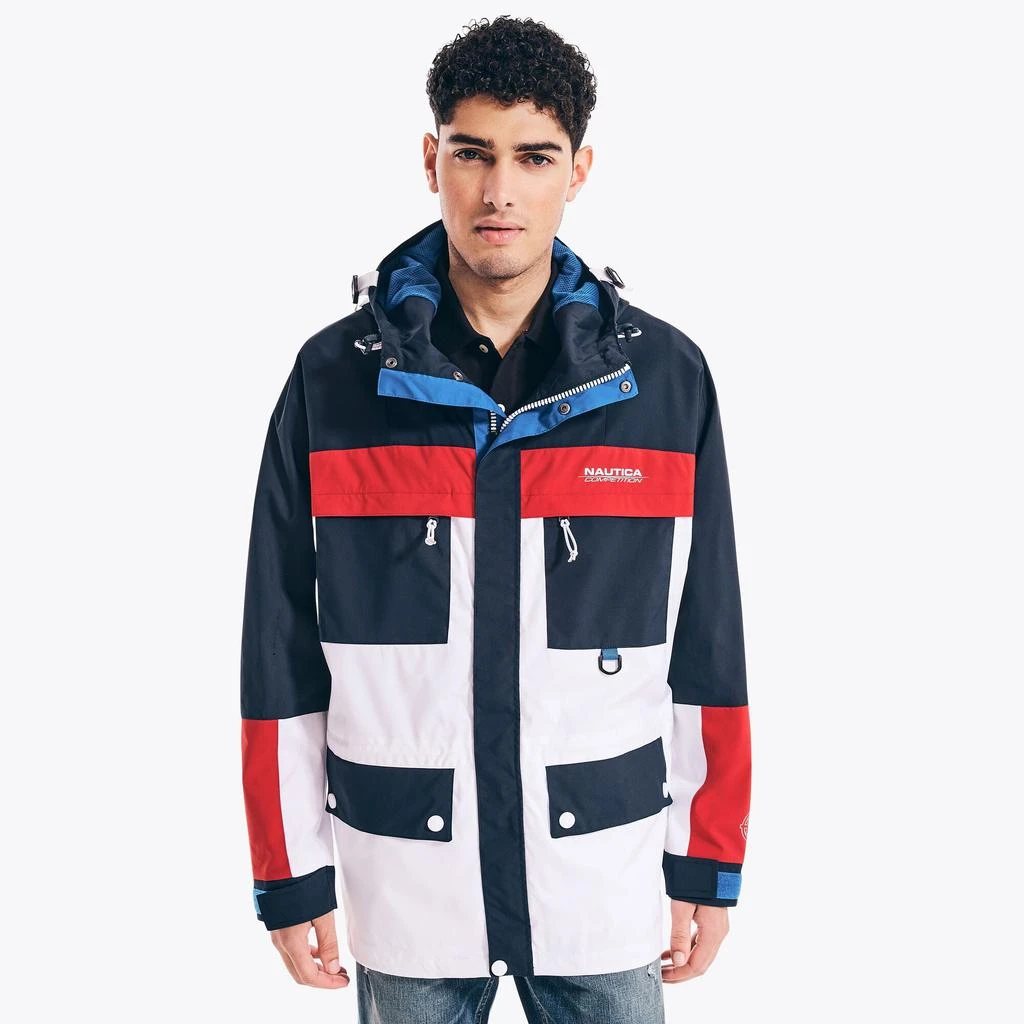 商品Nautica|Nautica Mens Competition Colorblock Jacket,价格¥789,第1张图片