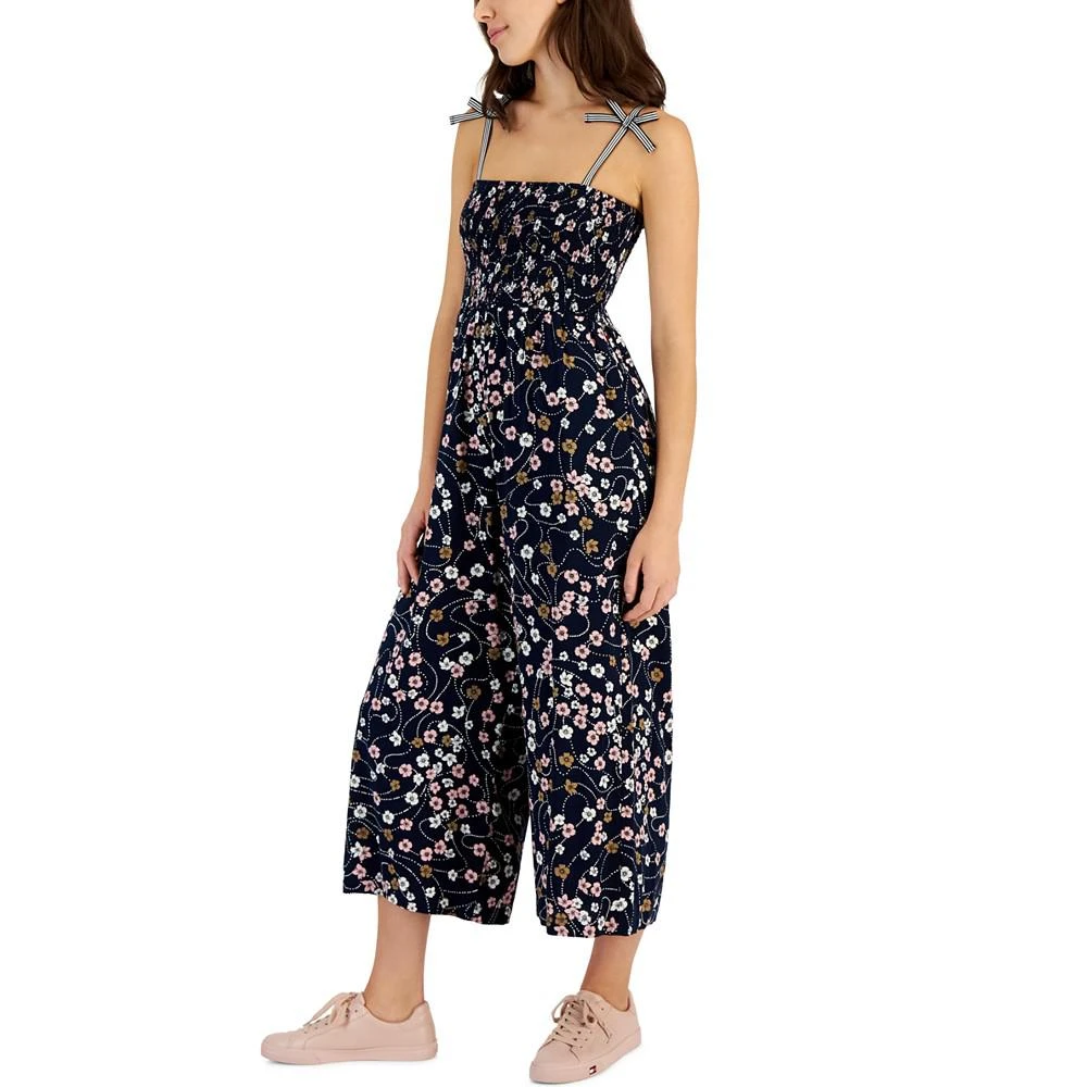 商品Tommy Hilfiger|Women's Floral-Print Strapless Jumpsuit,价格¥447,第3张图片详细描述