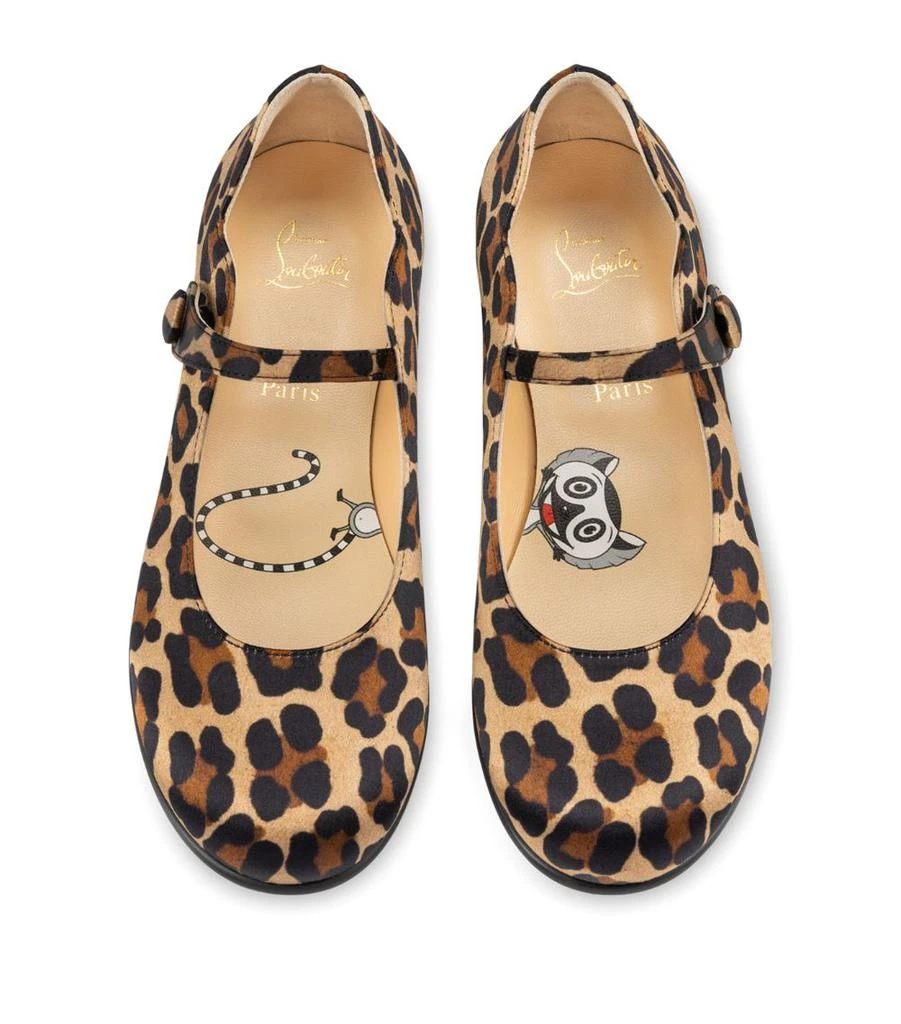 商品Christian Louboutin|Melodie Chick Silk Mary Janes,价格¥4331,第3张图片详细描述
