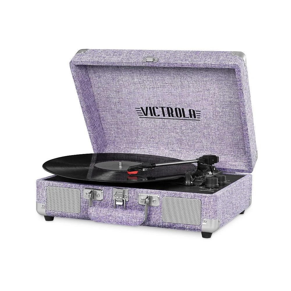 Bluetooth Suitcase Record Player with 3-speed Turntable 商品