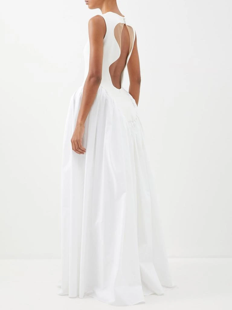 商品Ashlyn|Quinn cutout-back exaggerated-waist gown,价格¥7806,第2张图片详细描述