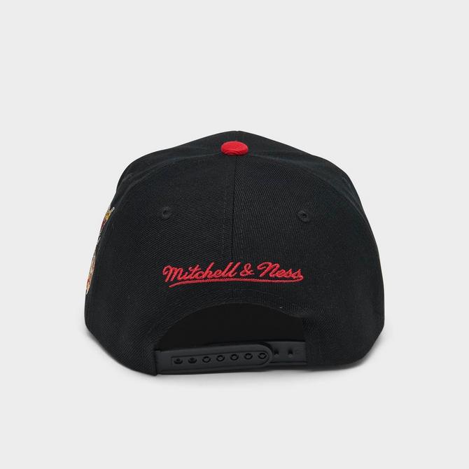 Mitchell & Ness NBA Miami Heat Patch Overload Snapback Hat商品第4张图片规格展示