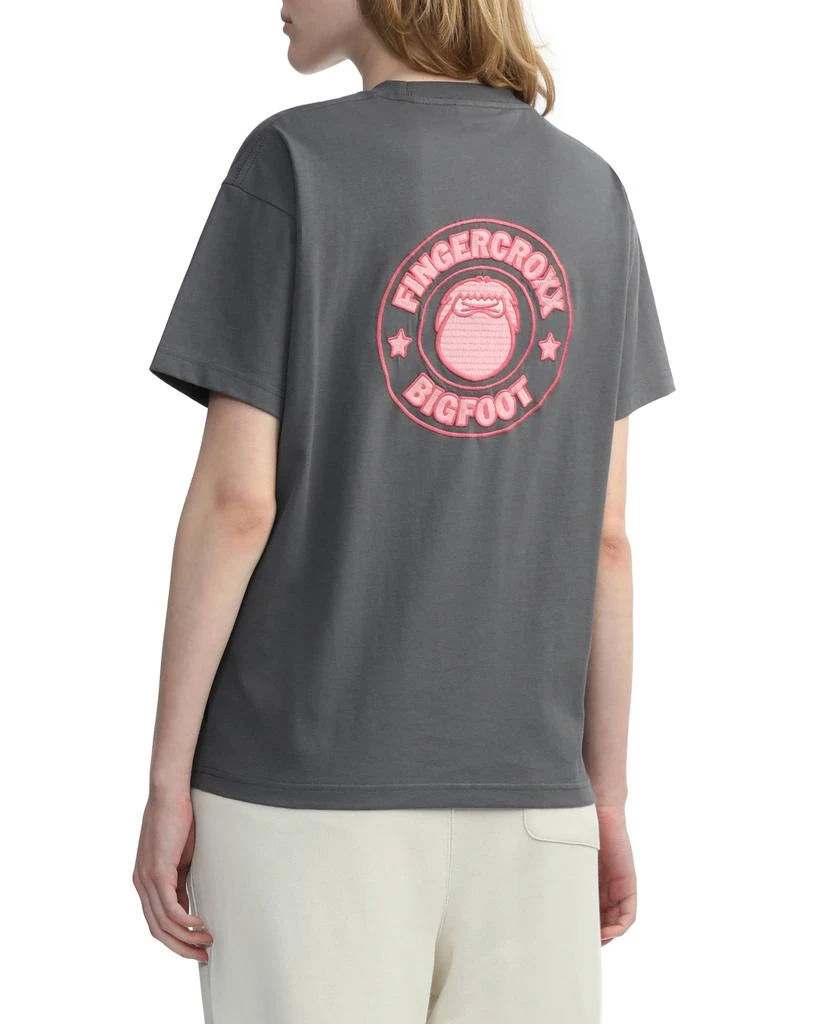 商品FINGERCROXX|Logo embroidered tee,价格¥192,第4张图片详细描述