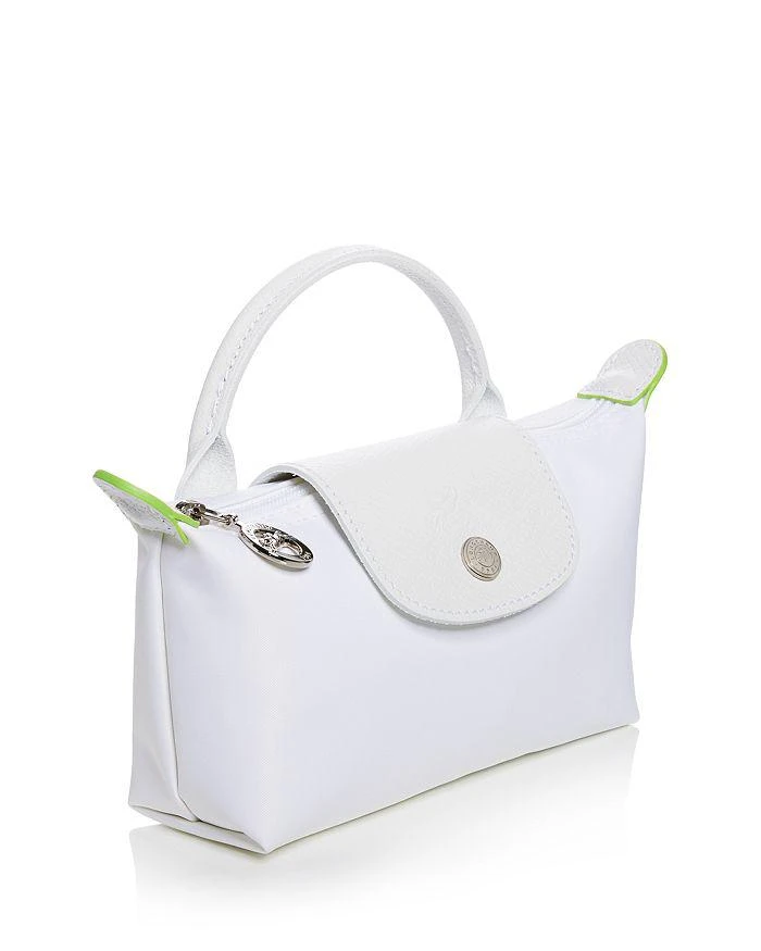 商品Longchamp|Le Pliage Green Mini Pouch - 100% Exclusive,价格¥707,第4张图片详细描述
