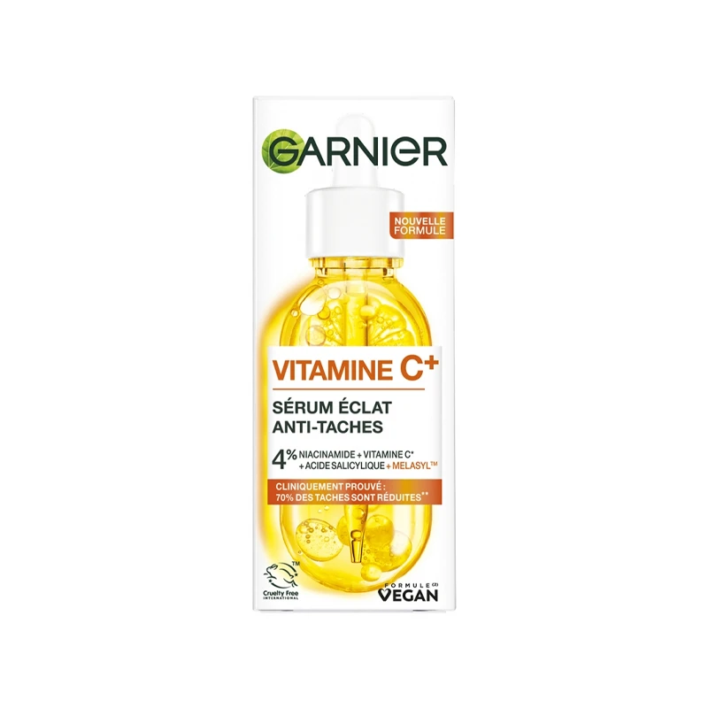 Garnier卡尼尔VC提亮淡斑精华 30ml 减少瑕疵光滑亮白 商品