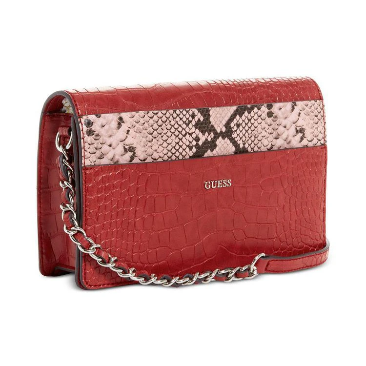 商品GUESS|Katiana 翻盖斜挎包,价格¥391,第5张图片详细描述